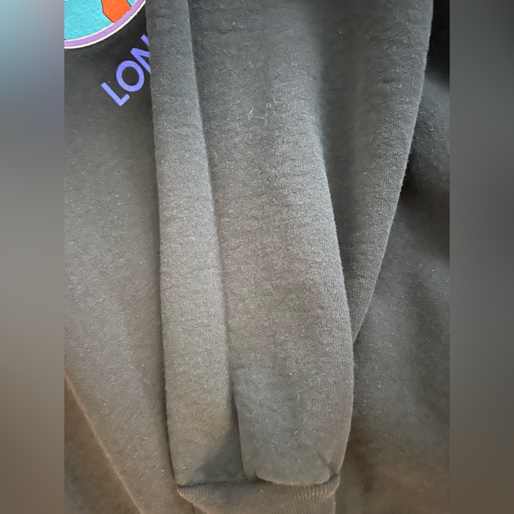 Vintage Hard Rock Cafe London Sweatshirt Crewneck Size XL Black Save The Planet - Picture 8 of 11